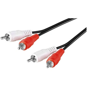 Goobay | Stereo RCA cable 2x RCA | 50030 | 2 RCA m