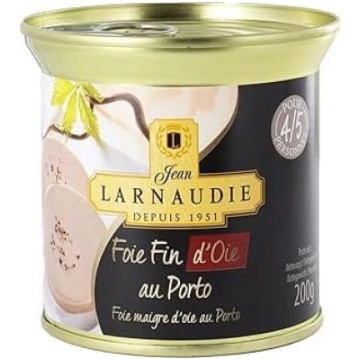 Jean Larnaudie Tīra zoss aknu pastēte ar portvīnu