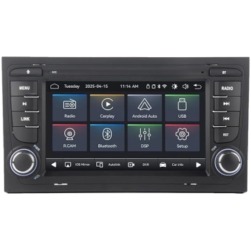 Linux Auto radio Flash Start priekš Audi A4 S4 RS4