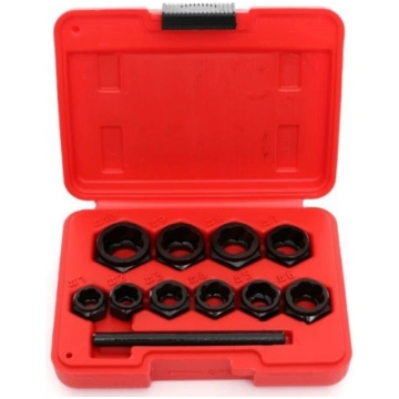 Bolt extractor socket set 10pcs (9-19mm)