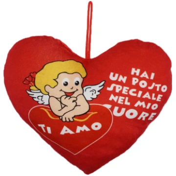 CUORE PELUCHE SAN VALENTINO Willy Be Smart