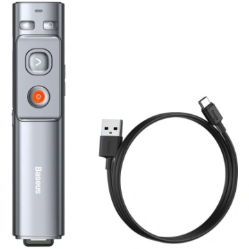 Baseus Orange Dot Wireless Presenter (Red Laser)(C