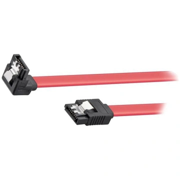 Cable: SATA; SATA L-Type angled plug,SATA L-Type p