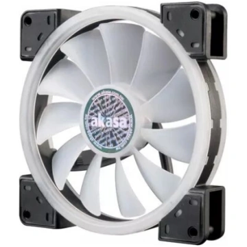Ventilators Akasa Vegas TLY 14 cm Melns Caurspīdīg