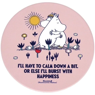 Coaster Single Ceramic - Moomin (Hug) Bookshop