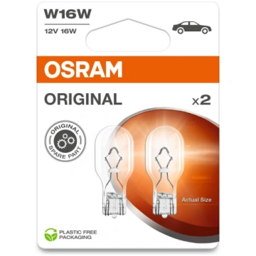 CAR LIGHT OSRAM W16W 921-02B 16W 12V