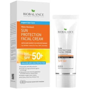 BIOBALANCE Sun Protection SPF 50+ sejas krēms, 75 