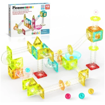PICASSO TILES Magnētiskais konstruktors Marble Run