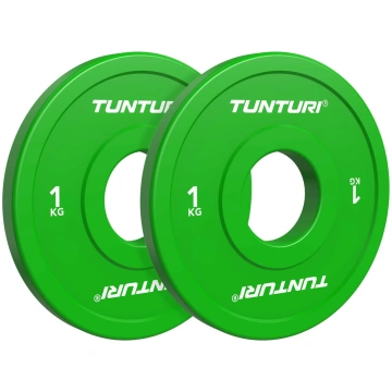 Weight plates TUNTURI Platinum Fractional Plates, 