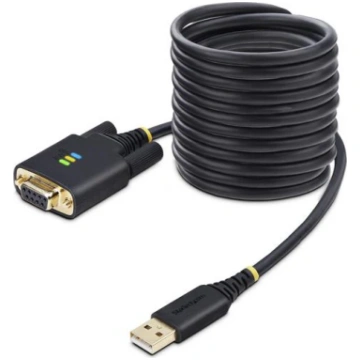 StarTech.com Cavo USB a Seriale Null Modem da 3 m,