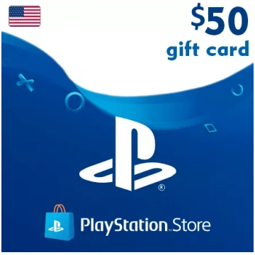 PSN karte 50 USD (ASV) - PlayStation dāvanu karte