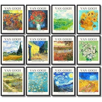 97 Decor Van Goga plakāts - Van Goga sienu māksla 