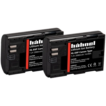 Hähnel Battery Canon HL-E6P / LP-E6P Twin Pack
