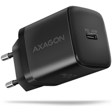 AXAGON Wallcharger 1x port USB-C, PD3.0/PPS/QC4+/A