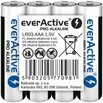 Alkaline batteries everActive Pro Alkaline LR6 AA 