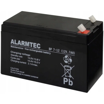 Alarmtec Akumulators 12v 7ah (bp7-12)