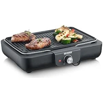 SEVERIN PG 8556 Galda grils ar grilēšanas plati, l