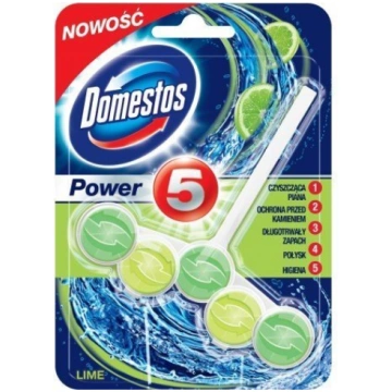 Domestos 55g power 5 wcbloks lime
