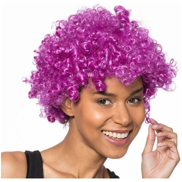 Afro parūka - violeta