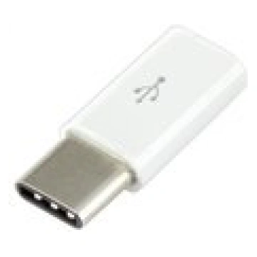 Sbox AD.USB-C W Micro USB 2.0 F. -> TYPE C M. Whit