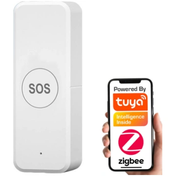 ZigBee Tuya ar baterijām darbināma SOS avārijas po