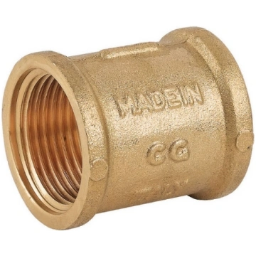 Mufta 3/8"x3/8", misiņa C002001