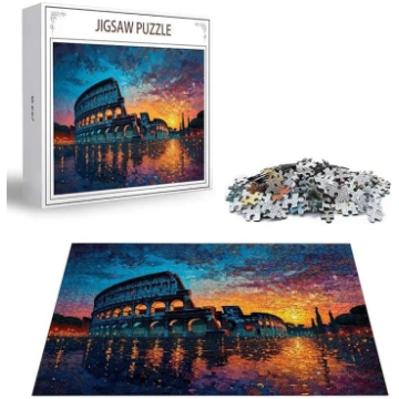 Puzzle Roma Puzzle 5000 gabaliņu, koka puzle pieau
