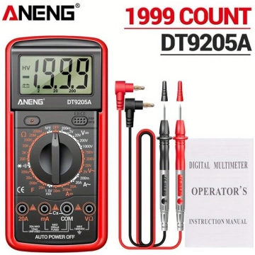 ANENG DT9205A-12 Digitālais Multimetrs AC/DC Sprie