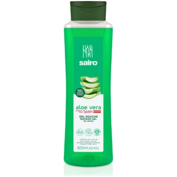 Ķermeņa mazgāšanās želeja Sairo Aloe Vera, 600 ml