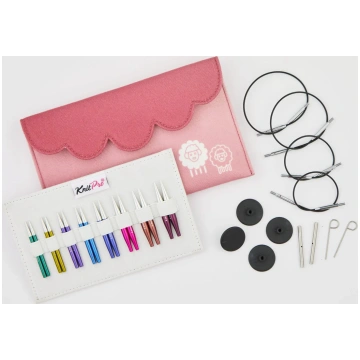 ZING MINI /5cm īso maināmo apļa adāmadatu komplekt