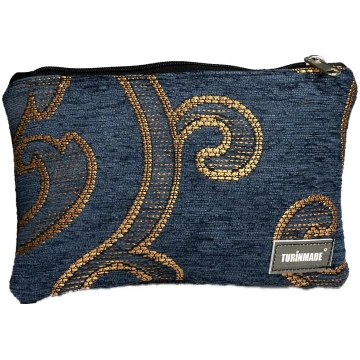 Pochette foderata con zip 44 turinmade