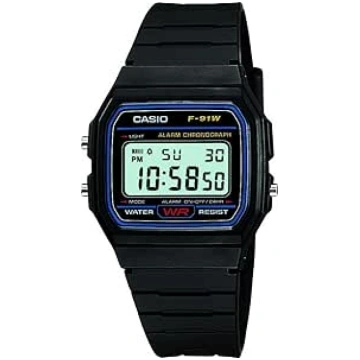 Casio Collection Unisex Adults Watch F-91W-1YER : 