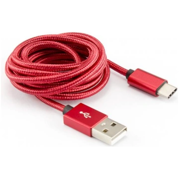 Sbox USB->Type-C M/M 1.5m CTYPE-1.5R Strawberry Re