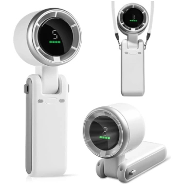Rokas USB uzlādējams ventilators, 4000 mAh ātrgait