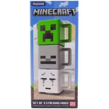 PP MINECRAFT STACKING MUGS Paladone
