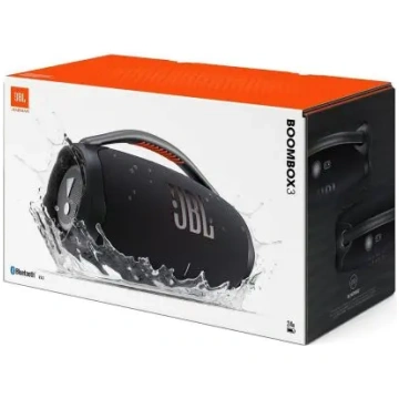 JBL Portable Stereo Speaker Boombox 3 black Schwar