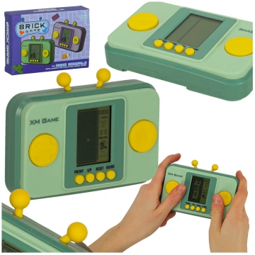Pārnēsājama retro spēļu konsole, zaļa - retro game