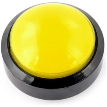 Push Button 6cm - yellow OEM AN-10941