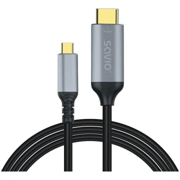 Cable USB-C to HDMI v2.0b 3m copper CL-184 ( SAVKA
