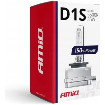 AMIO Xenona auto spuldze D1S 5500K 150% POWER