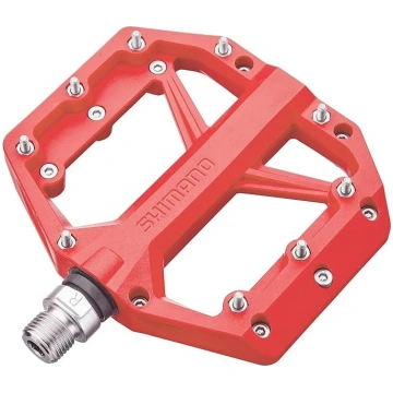 Shimano PD-GR400 velosipēda pedāļi, sarkani, vienā