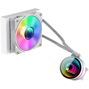 Gamemax CPU Liquid Cooler ICEBURG 120 WT Baltas IC