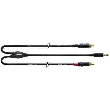 Cordial signal cable, 3.5 mm - 2 x RCA, 6 m (CFY6W