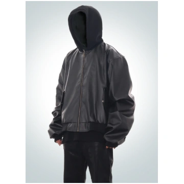 IAC| Donda leather bomber jacket - M