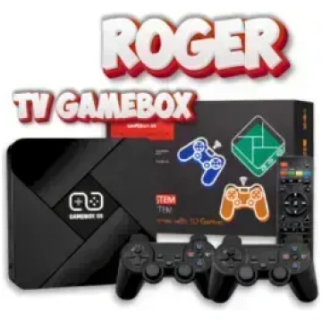 Spēļu konsole RoGer TV + Game Box G5 Retro 64GB