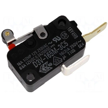 Microswitch SNAP ACTION | with lever (with roller)