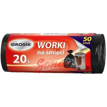 Atkritumu maisi Jan Niezbedny Grosik, 20 l, 50 gab