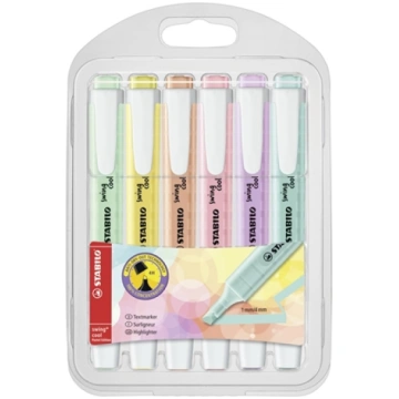 STABILO swing cool Pastel marker 6 pc(s) Chisel ti