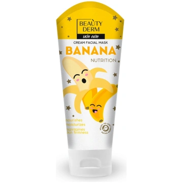 BEAUTYDERM Banana Nutrition Kosmētiskā sejas maska