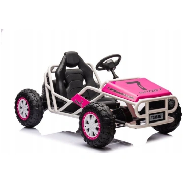 Lean Cars Auto Na Akumulator Buggy A8812 Rozowe 24